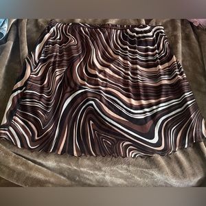 Groovy Plus Size Skirt